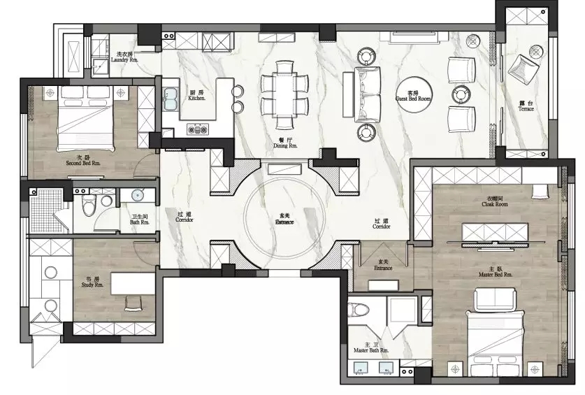 無錫紫蘋果裝飾.jpg 裝修效果圖