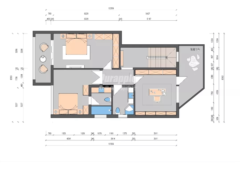 無(wú)錫紫蘋果裝飾.jpg 裝修效果圖